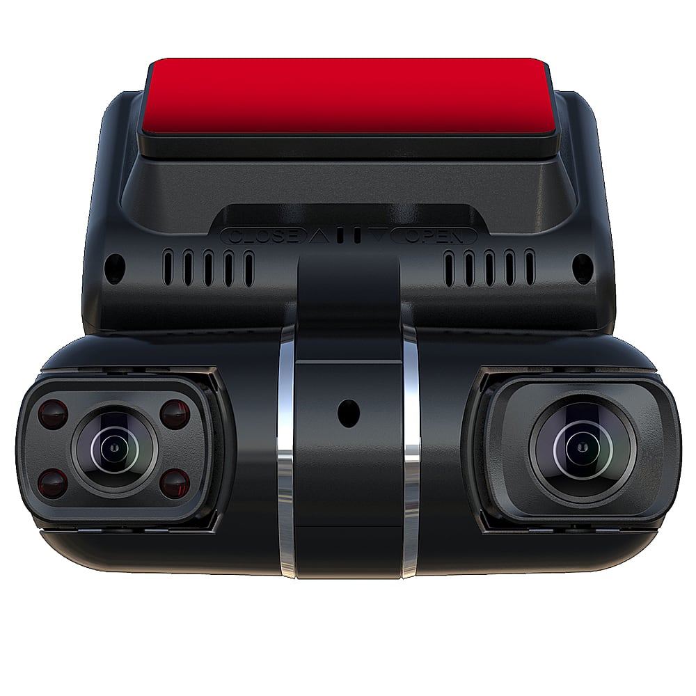 Alt View 14. Rexing - S1 PRO 1080p 3-Channel Wi-Fi Dash Cam with Built-in GPS and 64GB Internal Memory - Black.