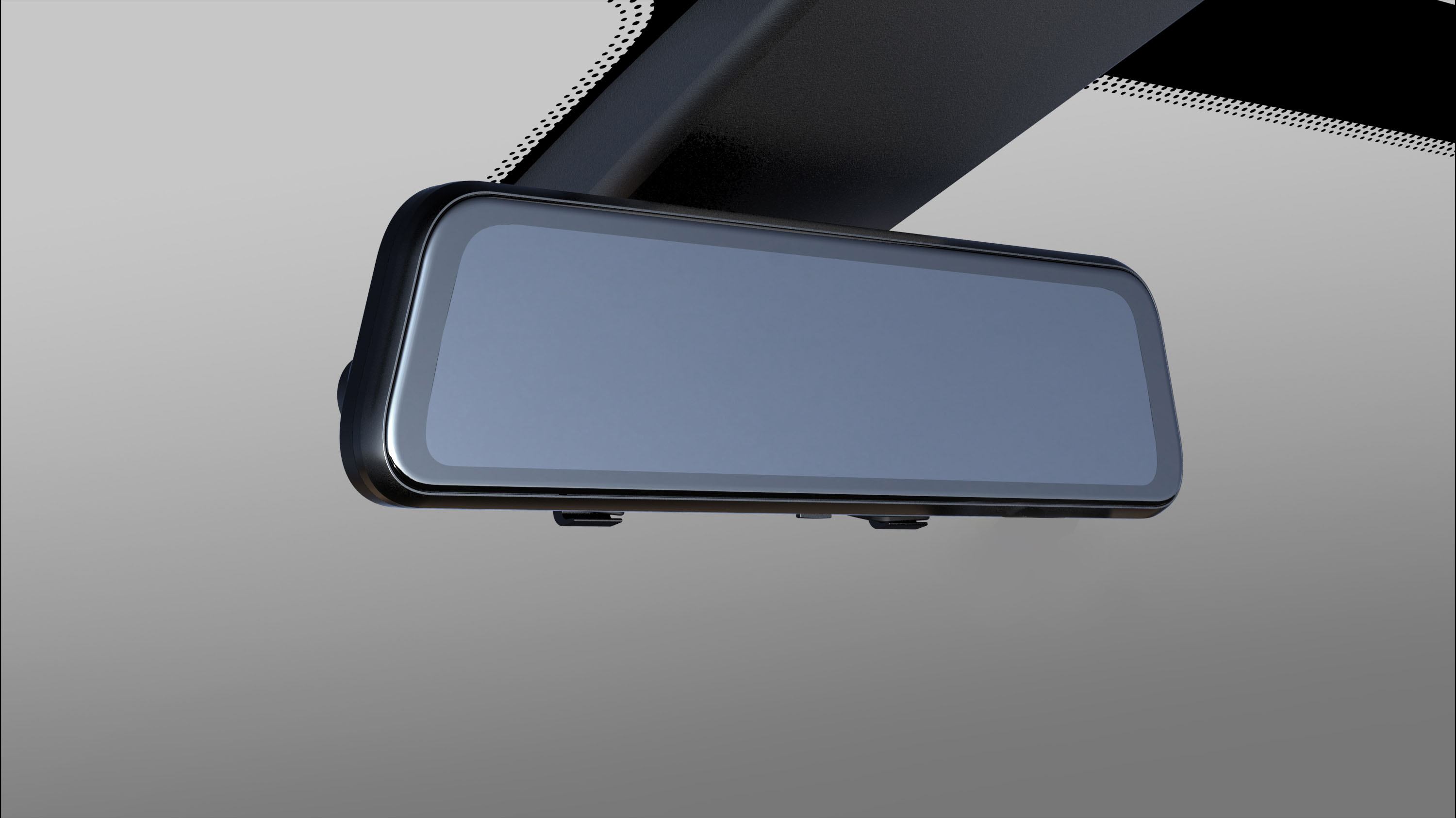 Smart Car Mirror Dash Cam - Live Video Car Mirror Dash Cam and