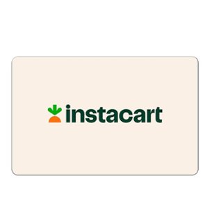instacart gift card starting at just $25