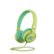 Angle Zoom. Planet Buddies - Kids Volume-Limited Wired Headphones (Milo the Turtle) - Green.