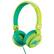 Alt View 11. Planet Buddies - Kids Volume-Limited Wired Headphones (Milo the Turtle) - Green.