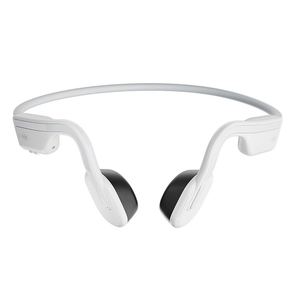 Angle. AfterShokz - OpenMove Open-Ear Lifestyle Headphones - White.