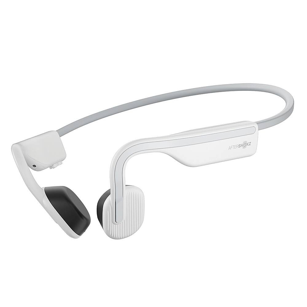 Alt View 11. AfterShokz - OpenMove Open-Ear Lifestyle Headphones - White.
