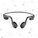 Alt View 11. AfterShokz - OpenMove Open-Ear Lifestyle Headphones - Gray.