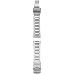 Stainless Steel Bracelet for Citizen CZ Smartwatch 22mm - Silver - Angle_Zoom