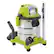 Alt View 12. Sun Joe - 24V iON+ 5.3-Gallon Cordless 4.0-Ah Portable Stainless Steel Wet/Dry Vacuum - Green.