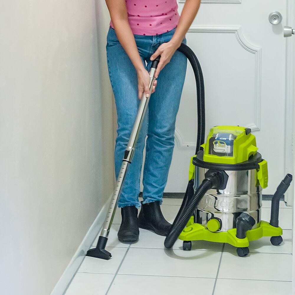 Save on Sun Joe -24V Portable Stainless Steel Wet/Dry Vacuum @ BestBuy Save on Sun Joe -24V Portable Stainless Steel Wet/Dry Vacuum @ BestBuy