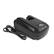 Alt View 12. Snow Joe - 24VCHRG-QC iON+ Quick Charge Dock for iBAT24 and 24VBAT Series Batteries - Black.