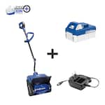 Snow Joe - Cordless Snow Shovel Kit - Blue & Black