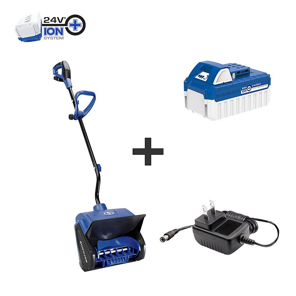 Snow Joe - Cordless Snow Shovel Kit - Blue & Black