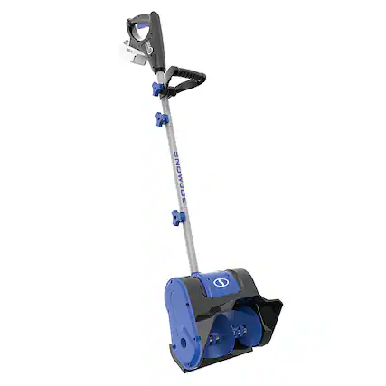 Front. Snow Joe - Snow Joe 24V-SS10-XR 24-Volt iON+ Cordless Snow Shovel Kit | 10-Inch | W/ 5.0-Ah Battery and Charger - Blue & Black.