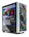 Front. Skytech Gaming - Skytech Gaming – Chronos Mini Gaming Desktop – AMD Ryzen 7 3700X – NVIDIA GeForce RTX3070 – 1TB NVME SSD – 16GB Memory - White.