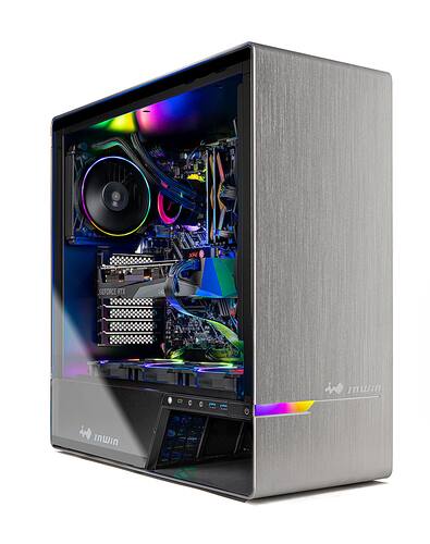 Skytech Gaming – Legacy Gaming Desktop –  Intel Core-i7 9700K  – NVIDIA GeForce RTX3070 – 1TB NVME SSD –16GB Memory - Silver