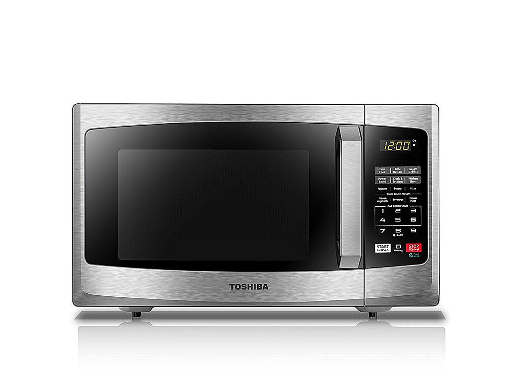 Best Buy: Toshiba .9 Cu. Ft. Countertop Microwave ML2-EM25PAESS