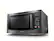 Alt View 12. Toshiba - 1.5 Cu. Ft. Convection Countertop Microwave with Sensor Cooking.