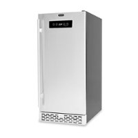 Whynter - Built-in or Freestanding 2.9 cu. ft. Beer Keg Froster Beverage Refrigerator - Stainless Steel - Front_Zoom