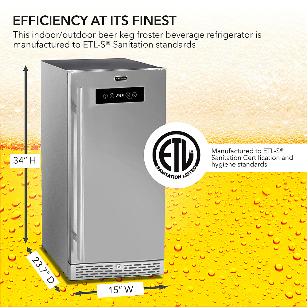 Freestanding vs. Built-in Beverage Refrigerators