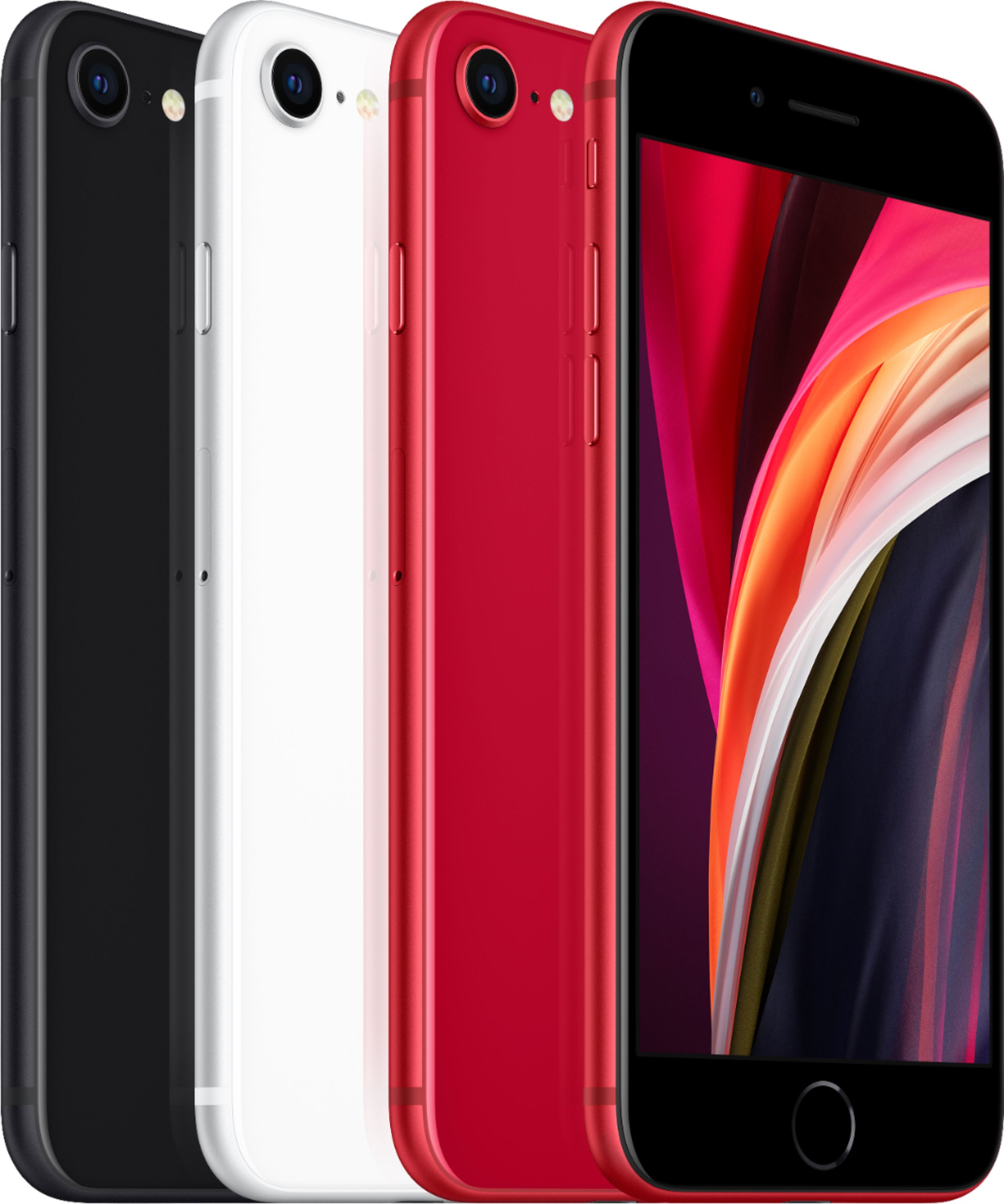 スマートフォン/携帯電話 スマートフォン本体 Best Buy: Apple iPhone SE (2nd generation) 64GB (PRODUCT)RED (T 