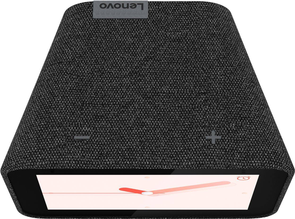 Alt View 13. Lenovo - Smart Clock with Google Assistant - Charcoal.