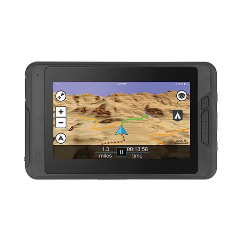 Magellan - TRX7 Trail & Street 7" GPS Navigator with Rear-Facing Trail Camera for 4x4 Vehicles - Black