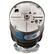 Alt View 13. InSinkerator - Badger 5 Lift and Latch Standard Series 1/2 HP Continuous Feed Garbage Disposal Cordless - Black.