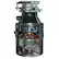 Alt View 14. InSinkerator - Badger 5 Lift and Latch Standard Series 1/2 HP Continuous Feed Garbage Disposal Cordless - Black.