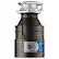 Left. InSinkerator - Badger 5 Lift and Latch Standard Series 1/2 HP Continuous Feed Garbage Disposal Cordless - Black.