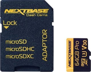 Nextbase - 64GB U3 MicroSD Memory Card for Dash Cams - Front_Zoom