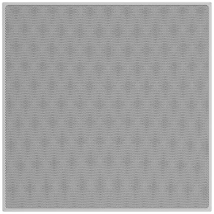 Front. Bowers & Wilkins - GR86SQ Square Grills Pair - White.