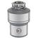 Alt View 16. InSinkerator - Evolution Excel Lift and Latch Quiet Series 1HP Continuous Feed Garbage Disposal Cordless - Silver.