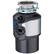 Alt View 11. InSinkerator - Badger 1HP Lift and Latch Continuous Feed Garbage Disposal Cordless.