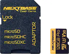 NEXBASE
Dash Cams
Lock
ADAPTOR
microSD
microSDHC
microSDXC
NEXBASE
128GB Pro
U3 V30
microSDXC