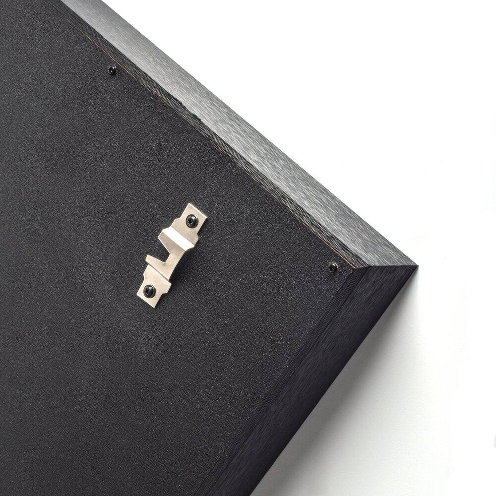 Left. Thomson - QY-BG002 BB68405- Wall Art Wireless Bluetooth True Wireless Stereo Speaker built in battery - Black + Fabric.