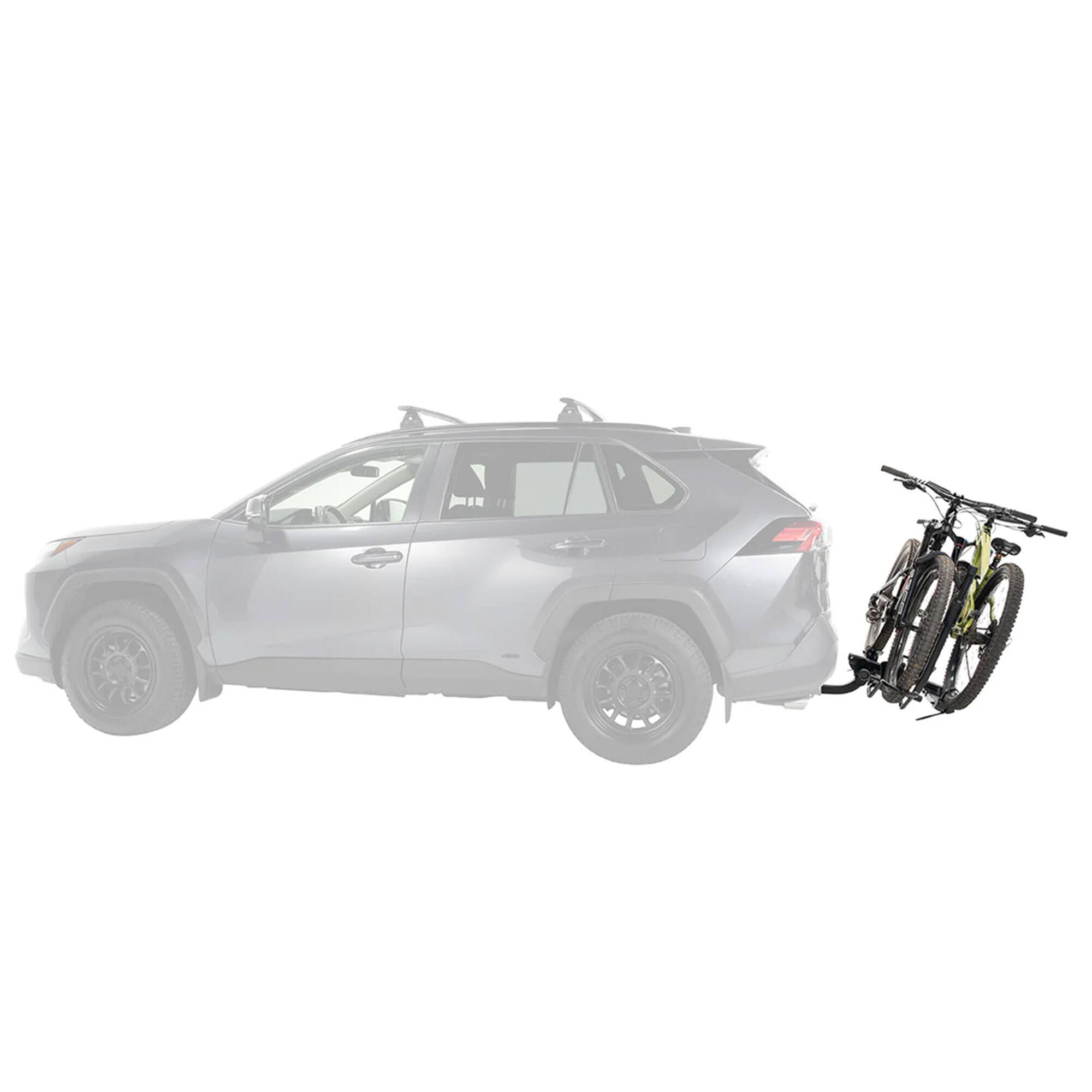 Alt View 8. Yakima - Yakima HoldUp 2-Bike Platform Rack Rear Carrier for Cars, Fits 2" Receivers - Black.