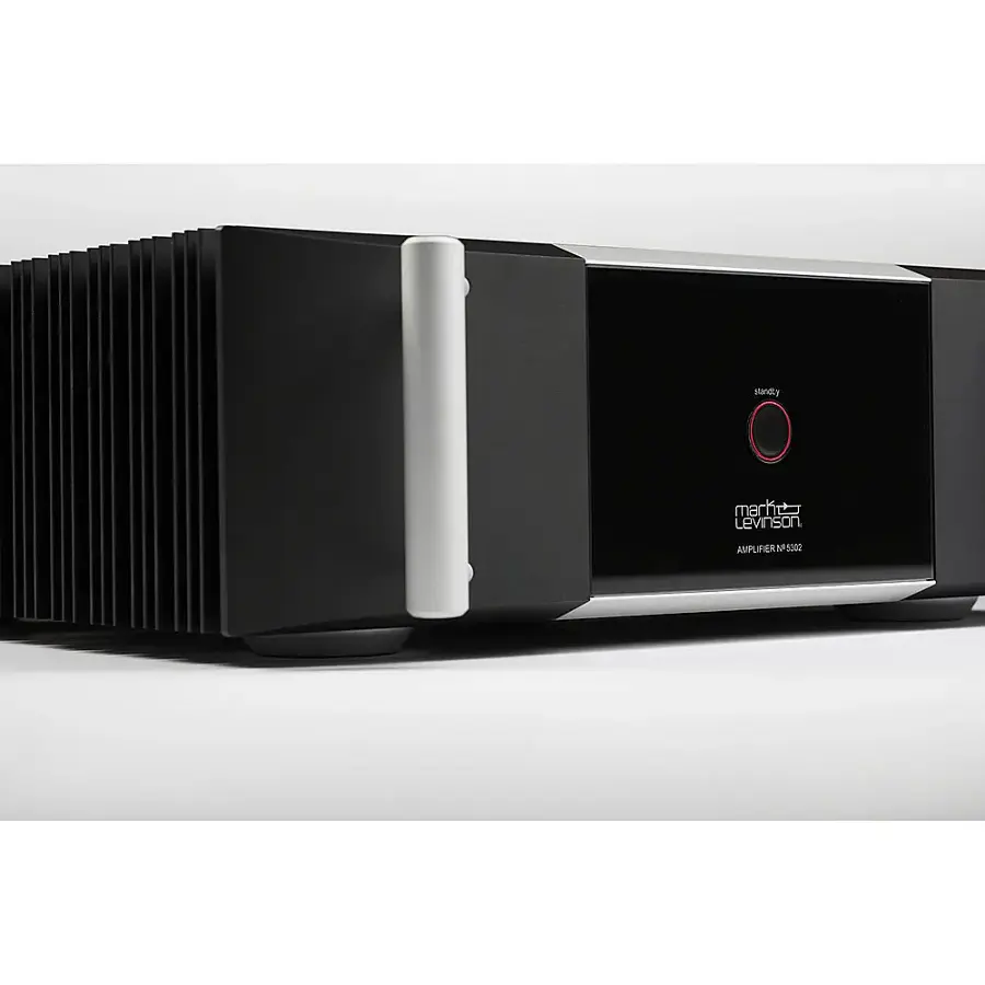 Alt View 18. Mark Levinson - No5302 550W 2-Ch. Class AB Dual-Monural Amplifier - Black.