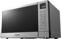 Angle Zoom. Panasonic NN-GN68KS Countertop Microwave Oven with FlashXpress, 2-in-1 Broiler, Food Warmer, 1.1 cu.ft. - Silver.