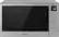 Front. Panasonic - 1.1 Cu.Ft 1000 Watt GN68KS 2-in-1 Inverter Microwave Oven with FlashXpress Broiler - Stainless Steel.