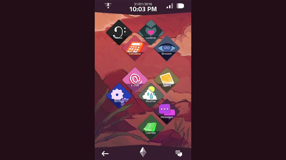 The largest text on the screen reads "Music." The following text is cleaned up to be more organized and easier to read: 31/01/2016 10:03 PM.