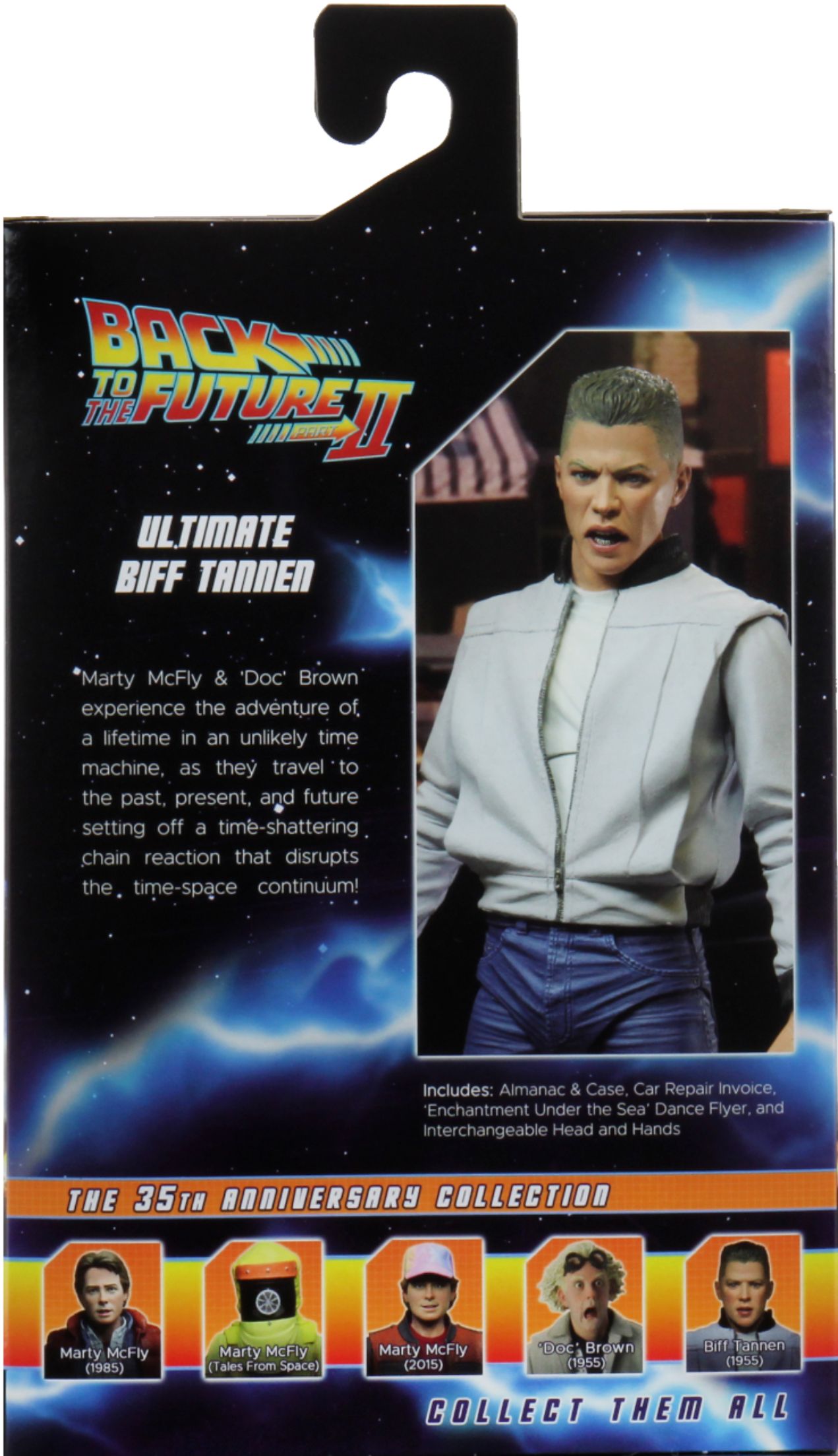 Left View: Back to the Future 7 Inch Action Figure Ultimate Series - Ultimate Biff
