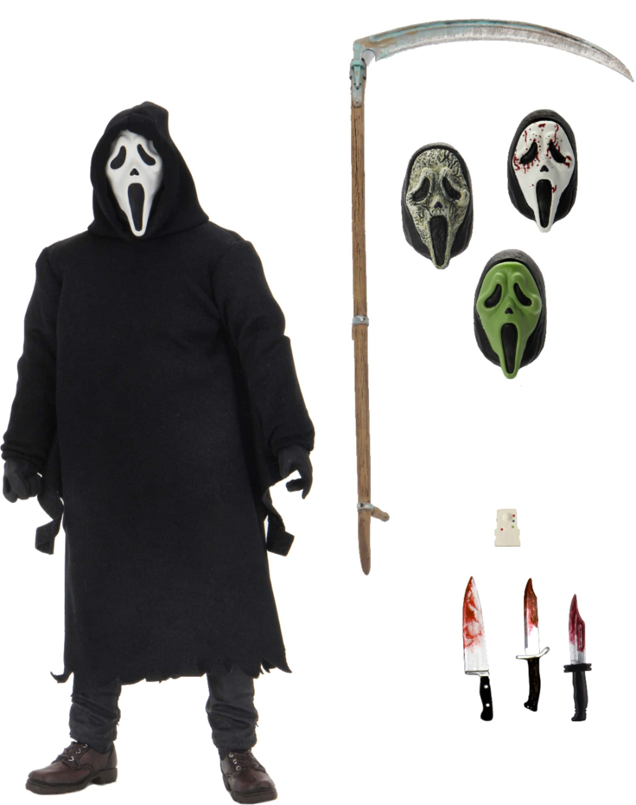 NECA Ghost Face 8” Clothed Action Figure – Ghost Face 41373 - Best Buy