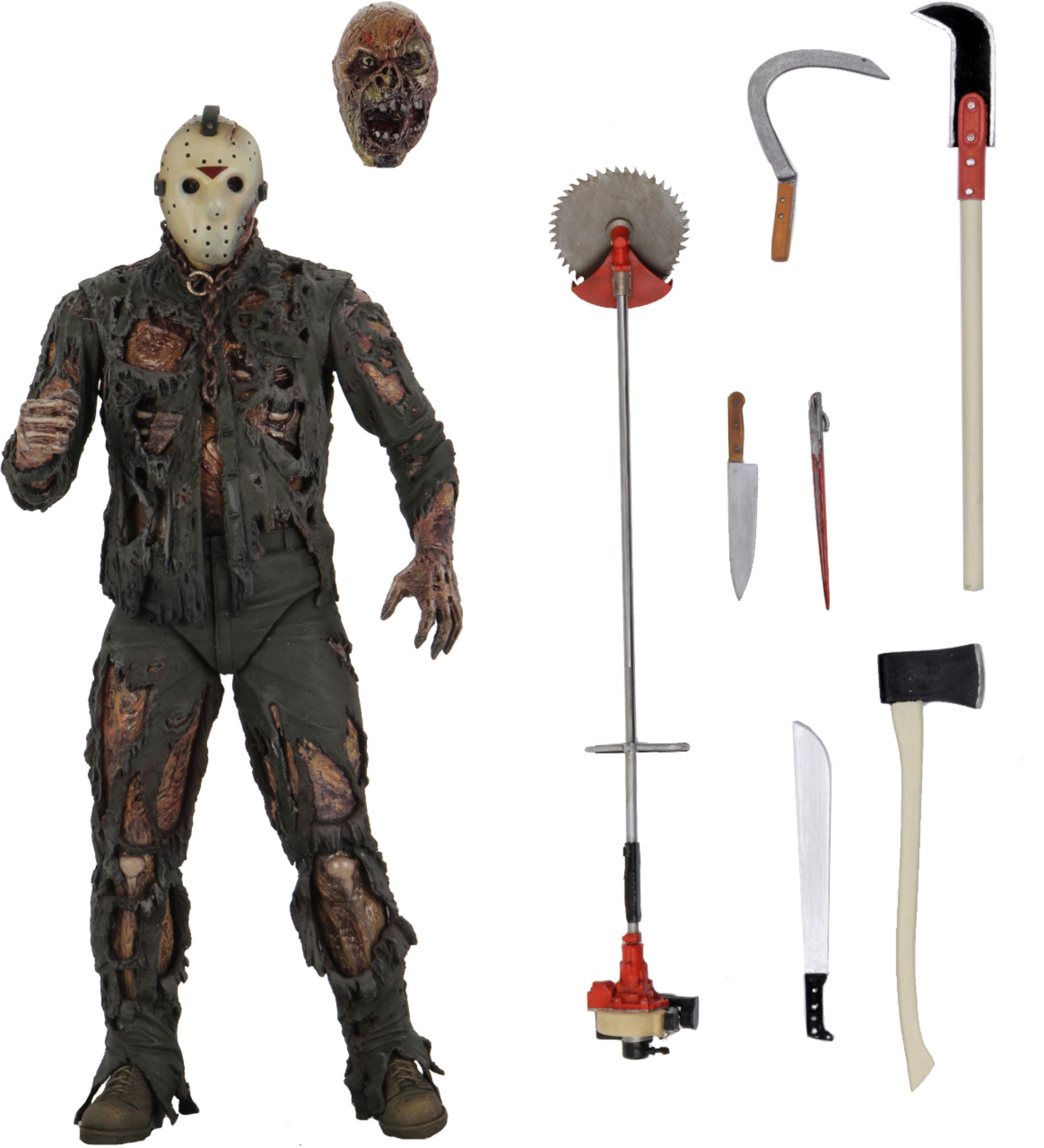 39716 for sale online NECA Ultimate Jason Voorhees 7 inch Action Figure 