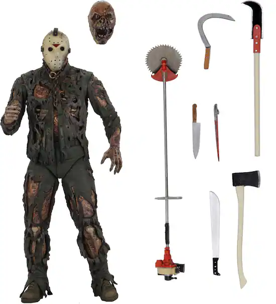 NECA Friday the 13th 7 Scale Action Figure Ultimate Part 7 New Blood Jason 42003 Best Buy