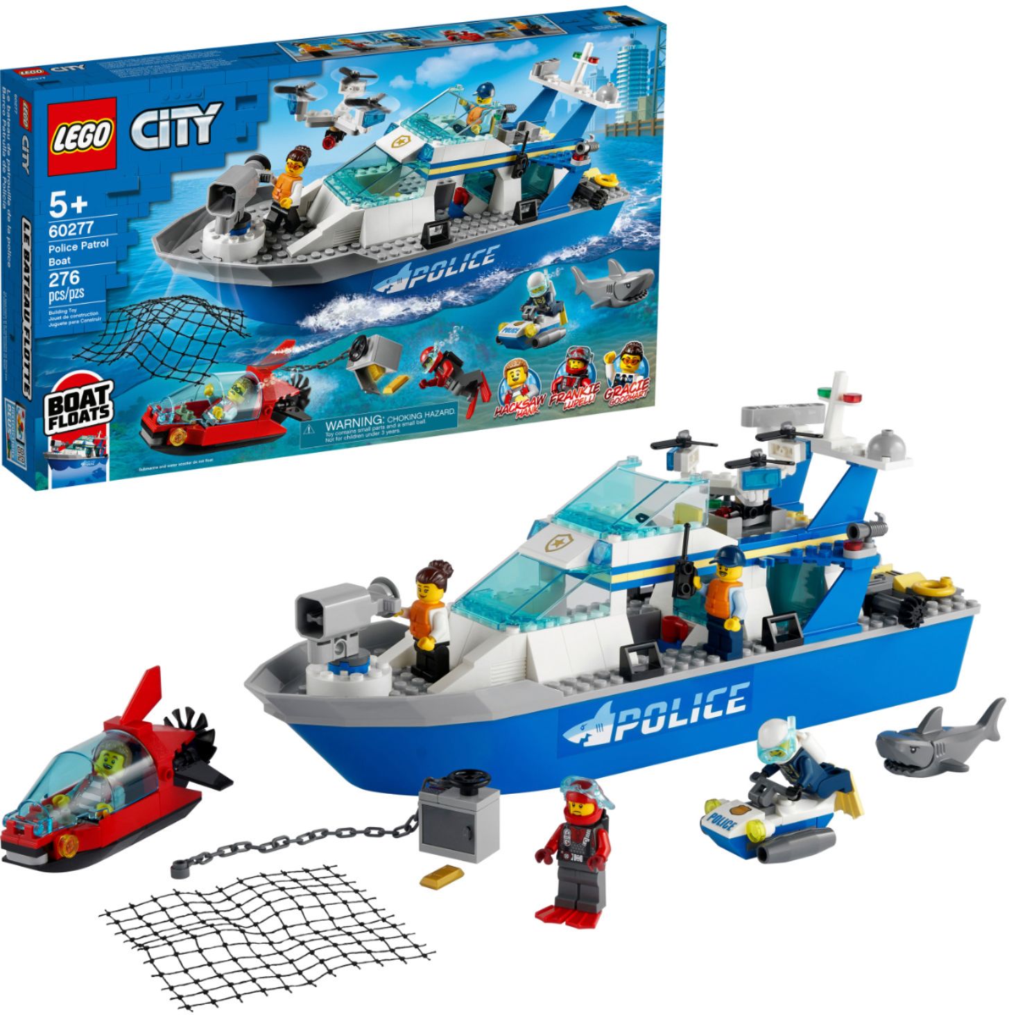 LEGO Police Boat 60277 - Best Buy