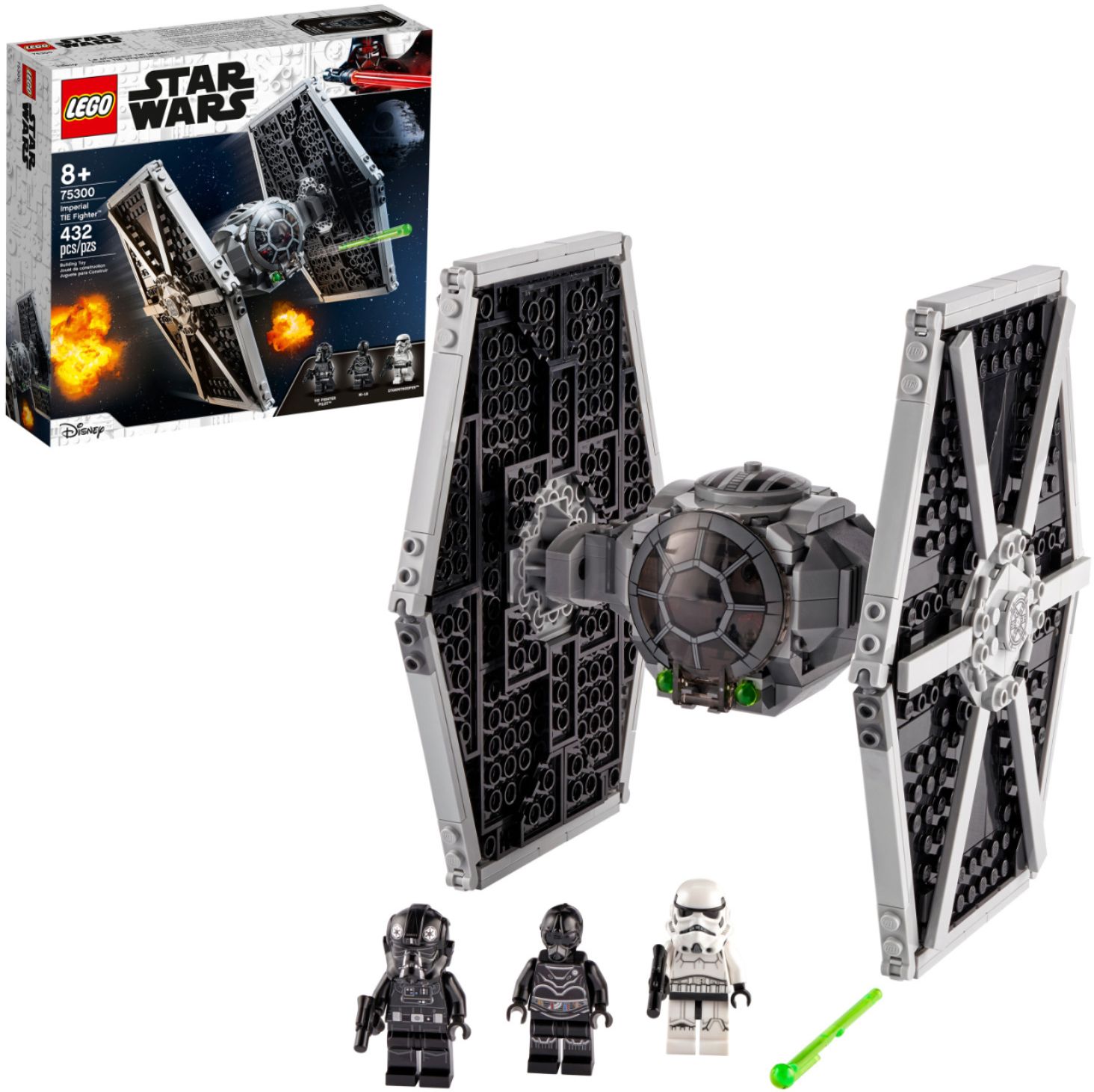 LEGO Star Wars Mandalorian Fang Fighter vs. TIE Interceptor 75348 Building  Toy Set, Perfect Star Wars Gift for Fans Aged 9 and Up; with 3 LEGO  Characters Including The Mandalorian 