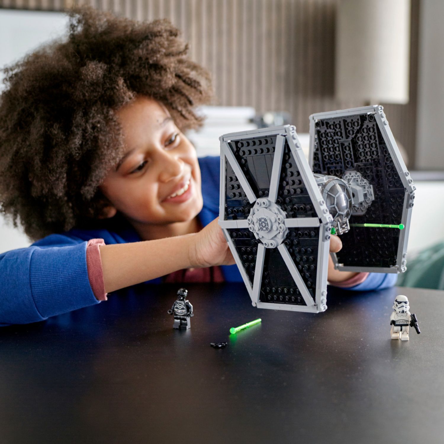 hacer los deberes Señuelo Hacer la vida LEGO Star Wars Imperial TIE Fighter 75300 6332848 - Best Buy