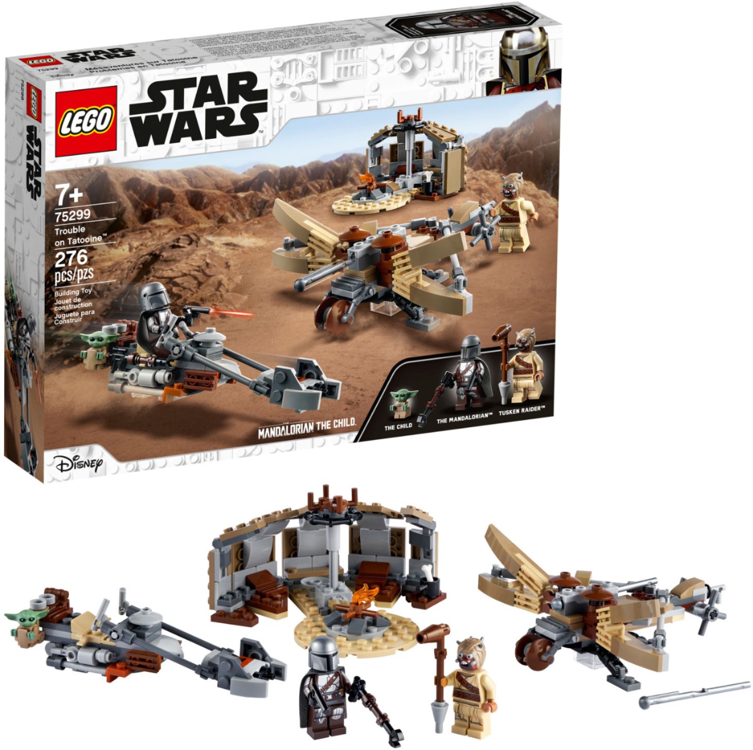 søn Rengør rummet eksplodere LEGO Star Wars Trouble on Tatooine 75299 6332846 - Best Buy
