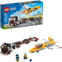LEGO - City Airshow Jet Transporter 60289 - Front_Zoom