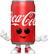 Front. Funko - POP Funko: Coke- Coca-Cola Can.