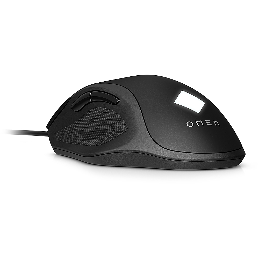 Back View: HP OMEN - Vector Essential Wired Gaming Mouse with 6 Programmable Buttons