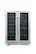 Front. Thor Kitchen - 21 Wine Bottle Capacity and 95 Can Dual Zone French Door Wine and Beverage Center - Stainless Steel.